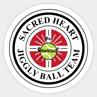 Scrubs Sacred Heart Jiggly Ball Team Sticker